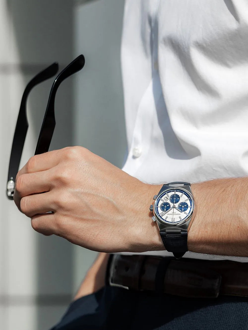 FREDERIQUE CONSTANT Highlife Chronograph Automatik (blau)