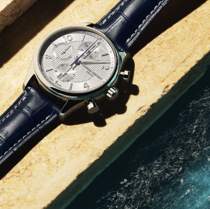 Frederique Constant Runabout Automatik Weiss 42mm