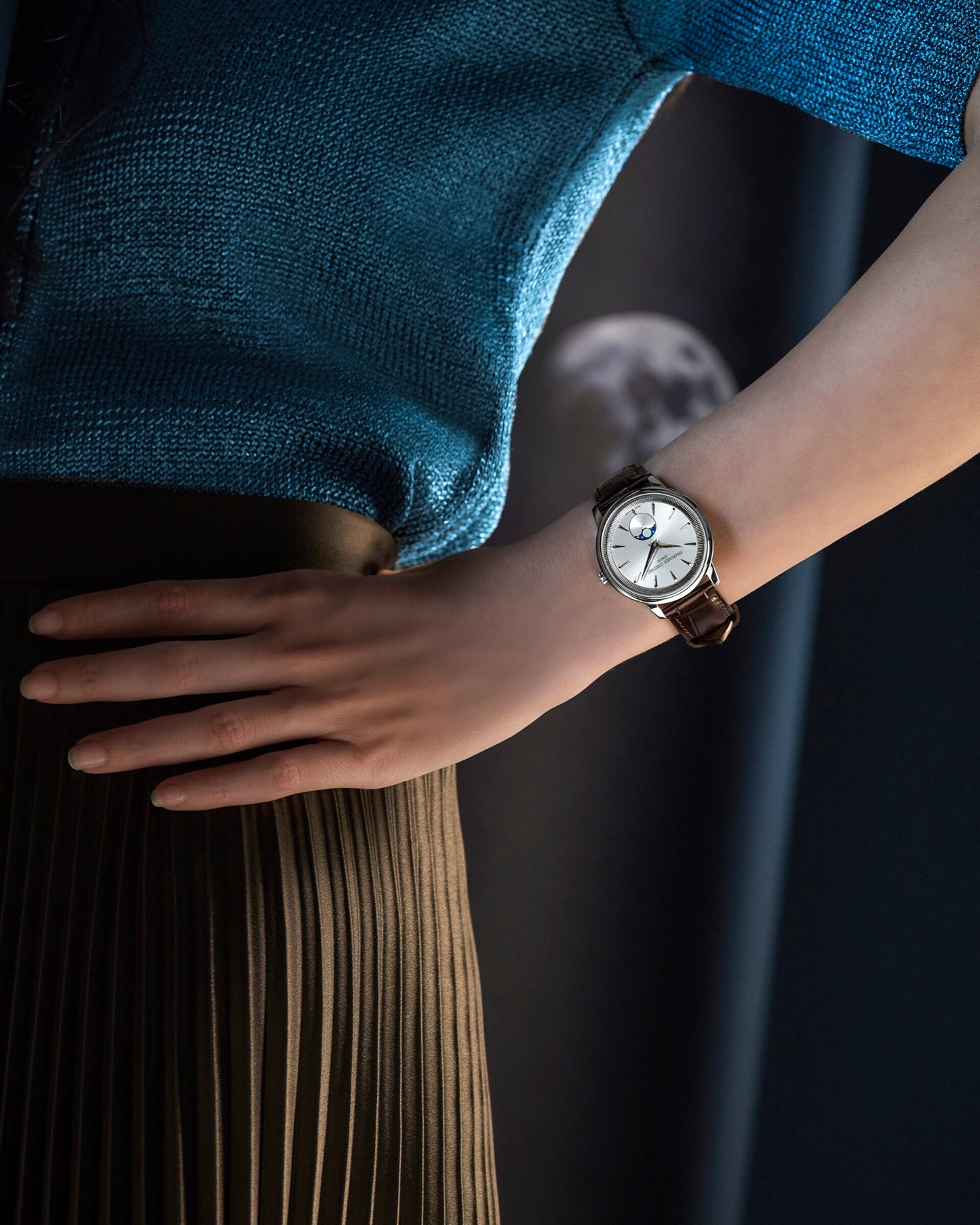 FREDERIQUE CONSTANT Klassiker Moneta Mondphase