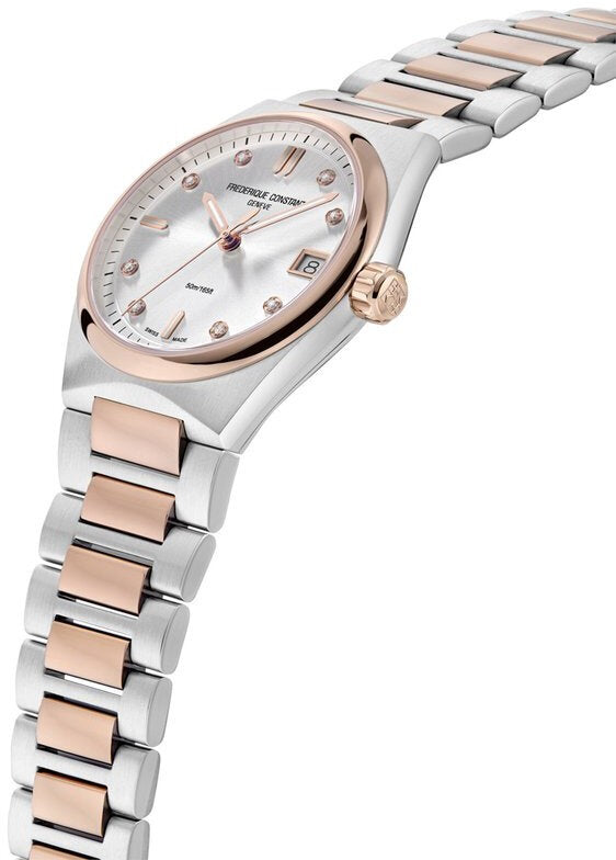 Frederique Constant Highlife Quarz Silber 31mm
