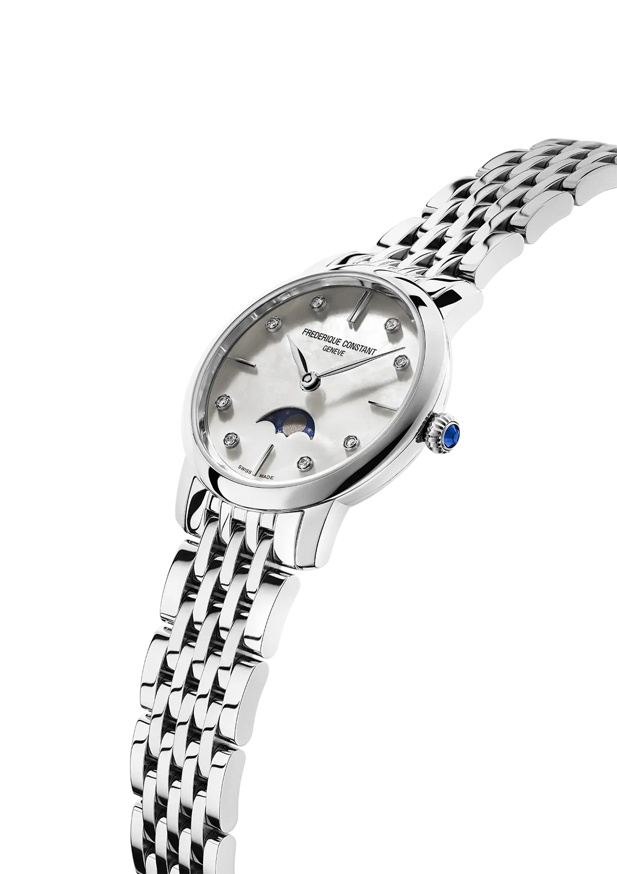 Frederique Constant Klassiker Slimline Damen Mondphase