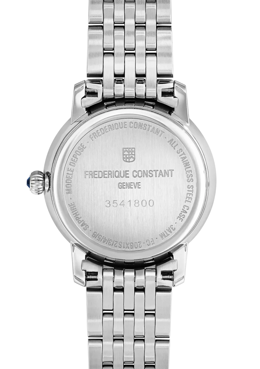 Frederique Constant Klassiker Slimline Damen Mondphase