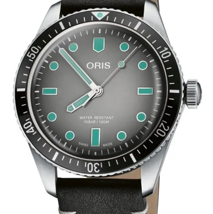 Oris Divers Sixty‑Five Lederarmband