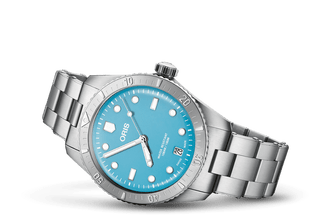 Oris Divers Sixty‑Five 'Cotton Candy' Edelstahlarmband