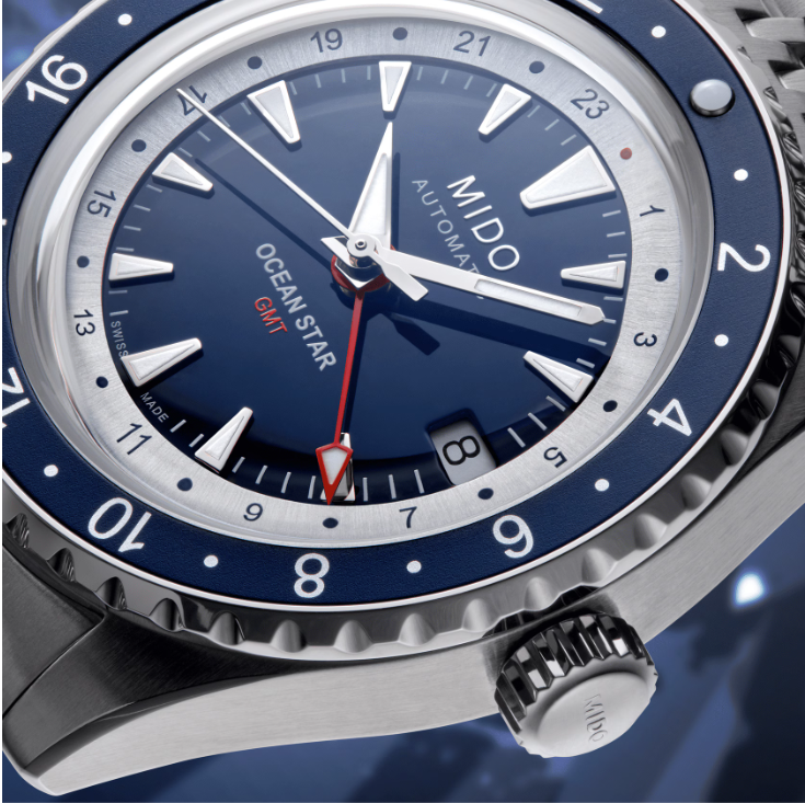 MIDO MOD. OCEAN STAR GMT SPECIAL EDITION