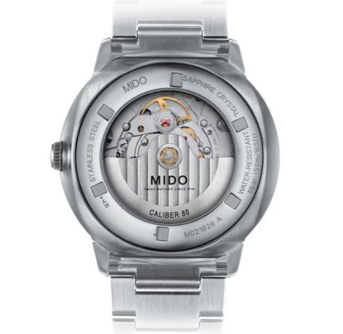 Mido Commander Big Date Grün