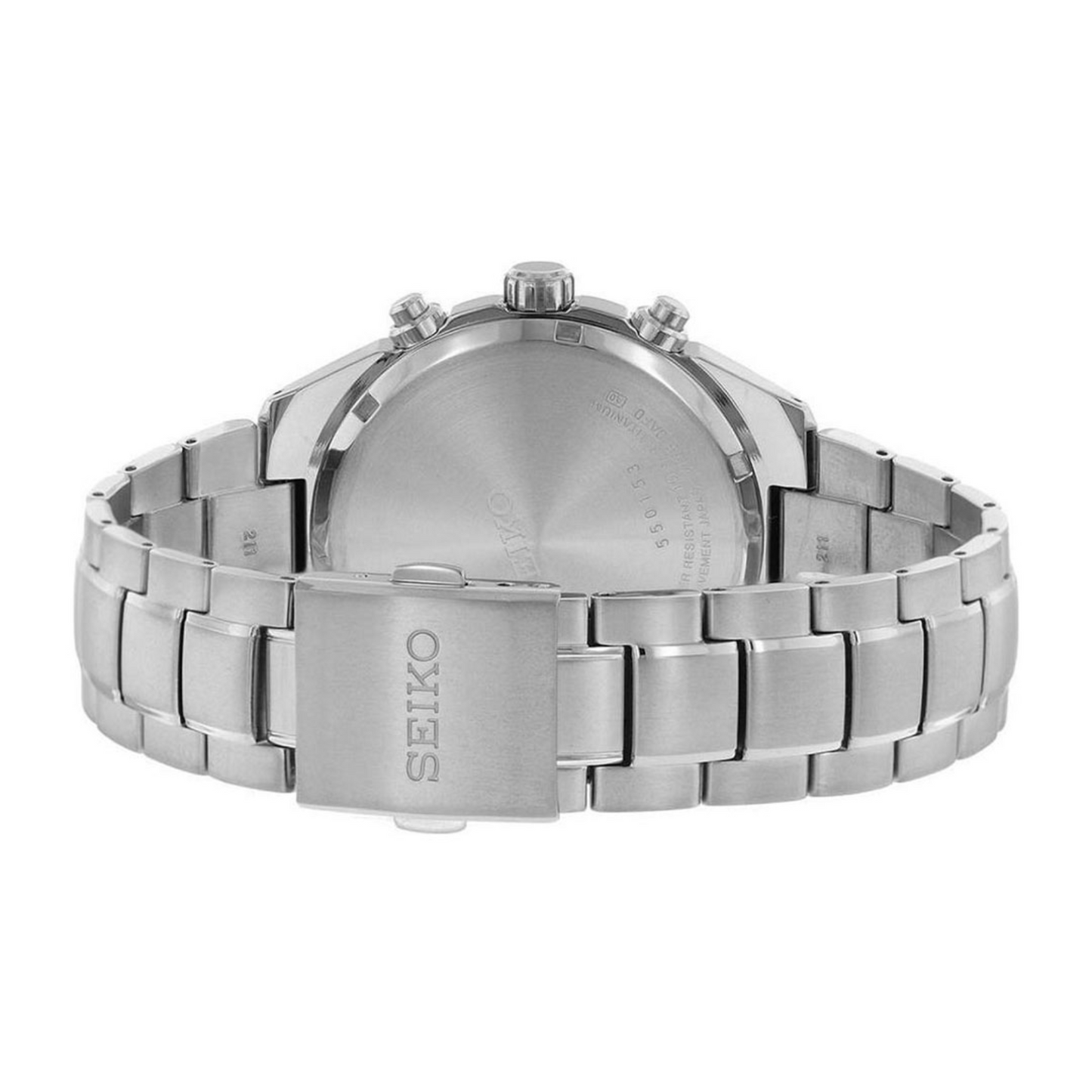 Seiko SPORT Uhr Quarz-Chronograph Silber