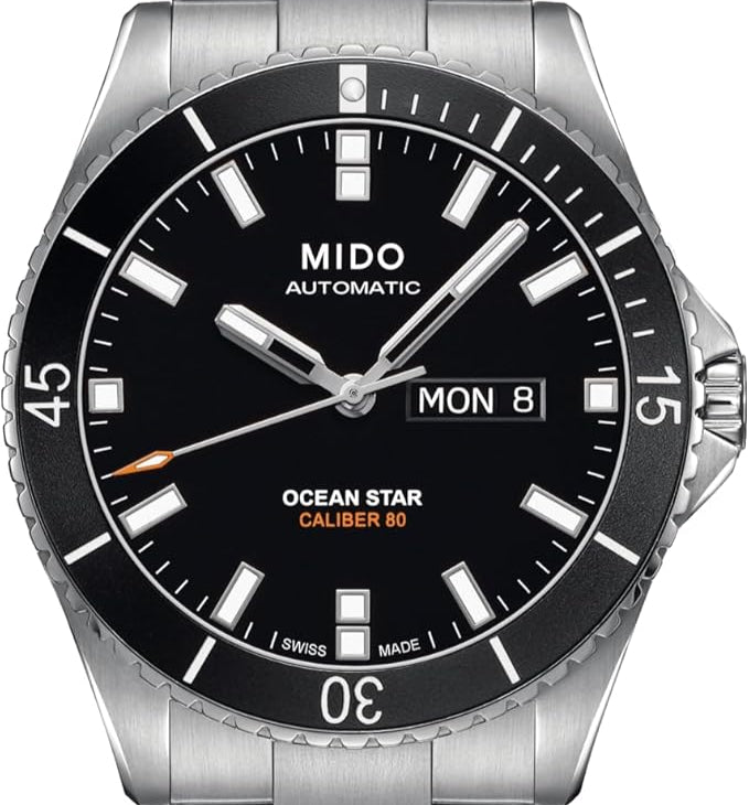 Mido Captain Herren Automatikuhr Schwarz