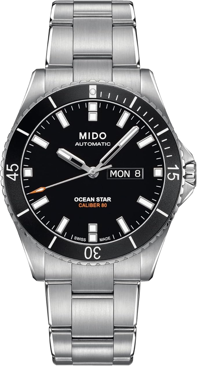 Mido Captain Herren Automatikuhr Schwarz