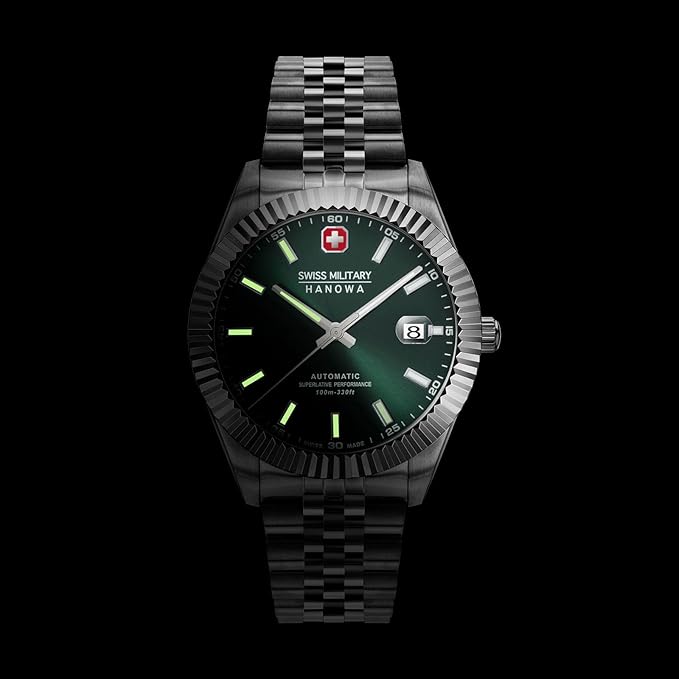 Swiss Military DILIGENTER SILVER, Grün