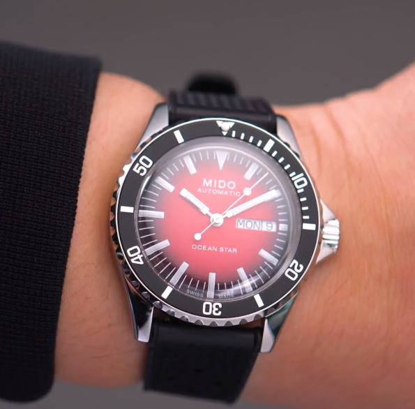 Mido Ocean Star Tribute Gradient Rot