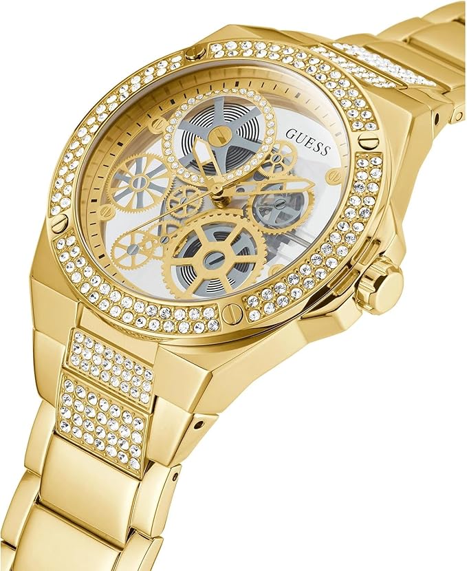 Guess Big Reveal Gold Herrenuhr