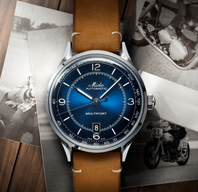 Mido Multifort Herrenuhr Lederarmband