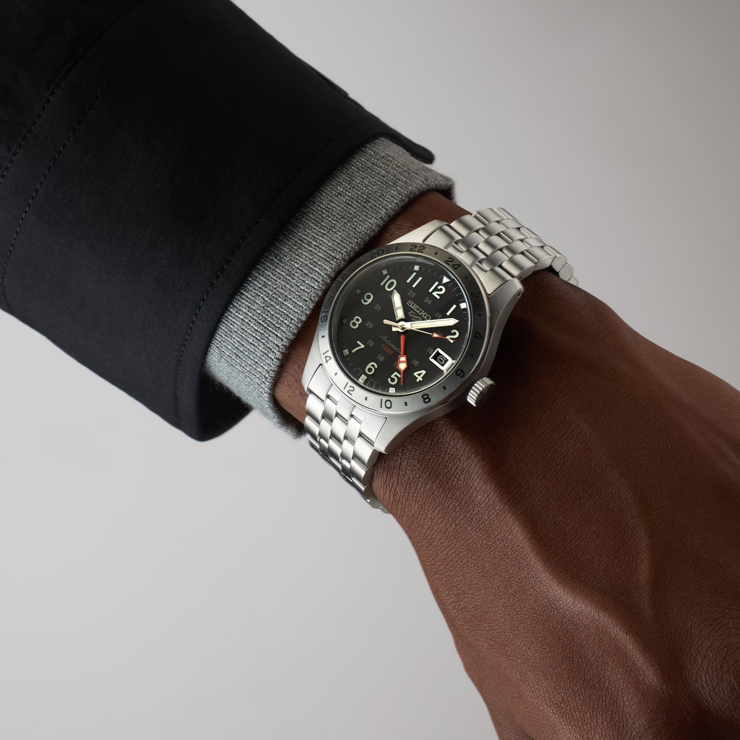Seiko 5 Sports ‘Field’ ‘Deploy’ Mechanical GMT