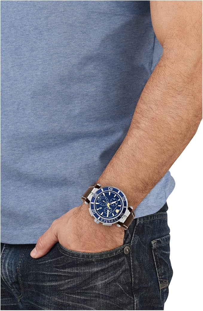 Versace Greca Herrenuhr Chronograph