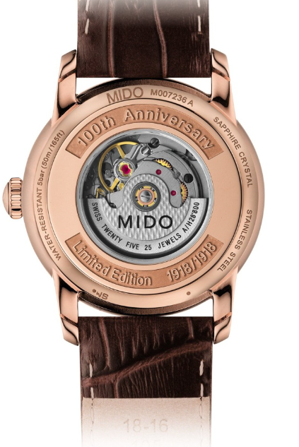 Mido Baroncelli 100th Anniversary Limited Edition