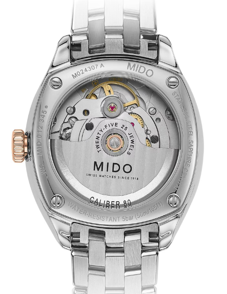 Mido Belluna Royal Lady Automatik (rosévergoldet)