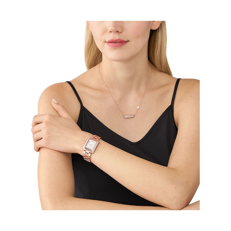 Michael Kors Uhren-Set Emery mit Halskette
