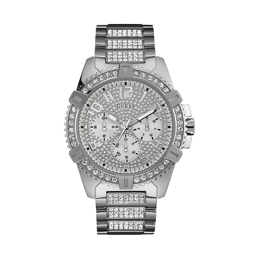 Guess Steel Multifunktions-Herrenuhr W0799G1