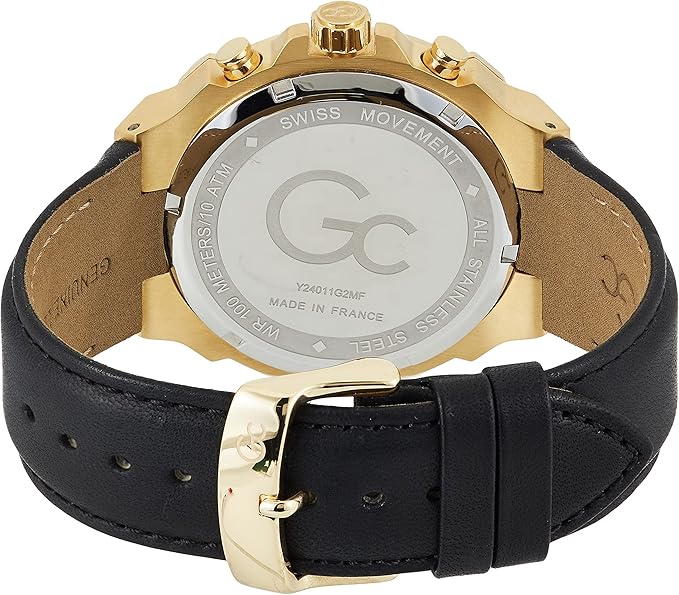 Guess GC Cable Force Herrenuhr Leder