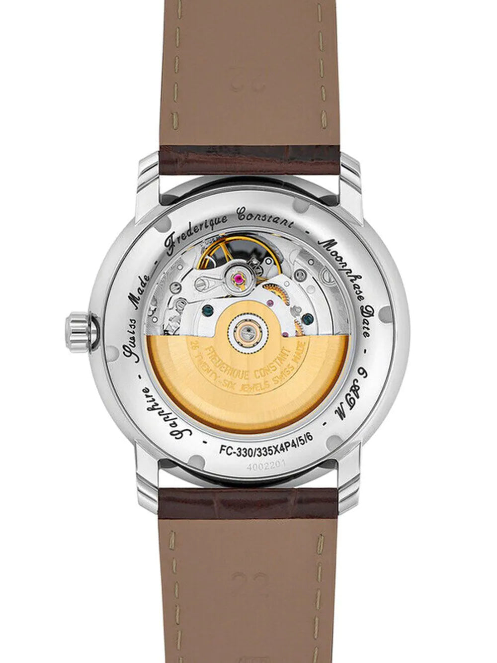 Frederique Constant Herrenuhr Herzschlag Mondphasen Datum Automatik
