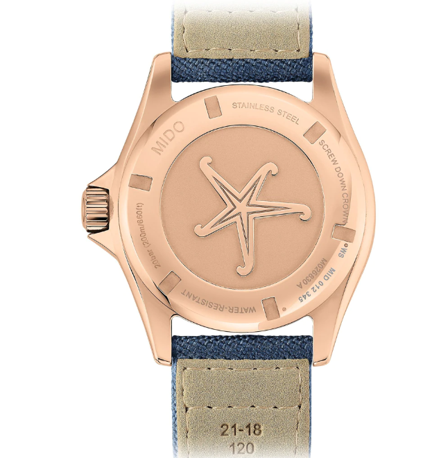 MIDO MOD. OCEAN STAR TRIBUTE Day Date Blau