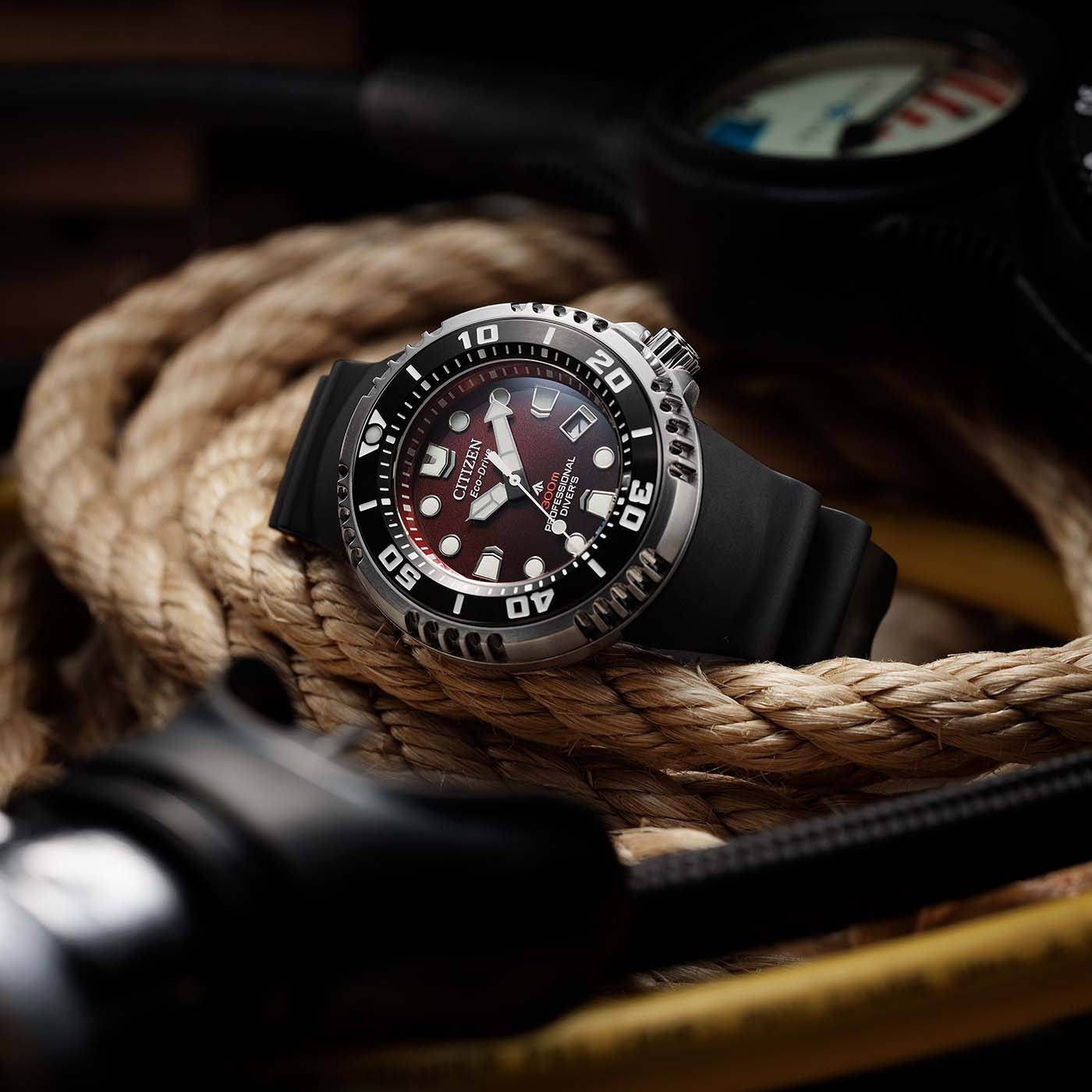 Citizen Prof. Diver 300 Rot