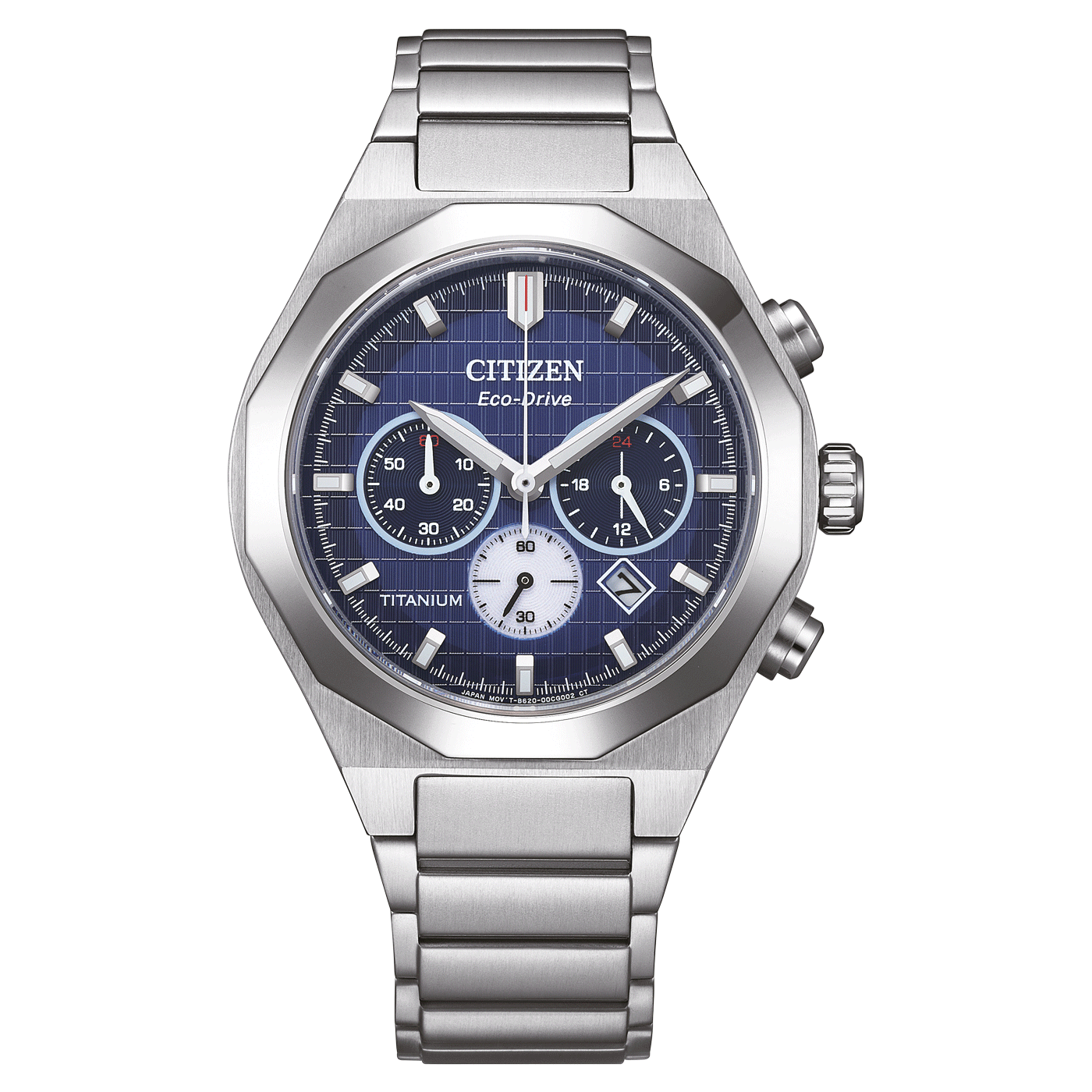 Citizen Super Titanium Blau