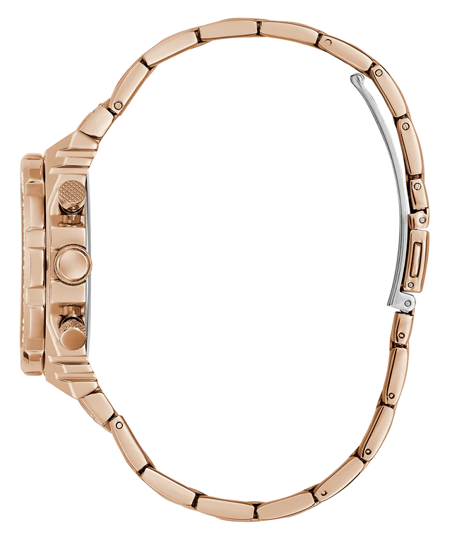 GUESS Ladies Rose Gold Tone Multi-function Watch