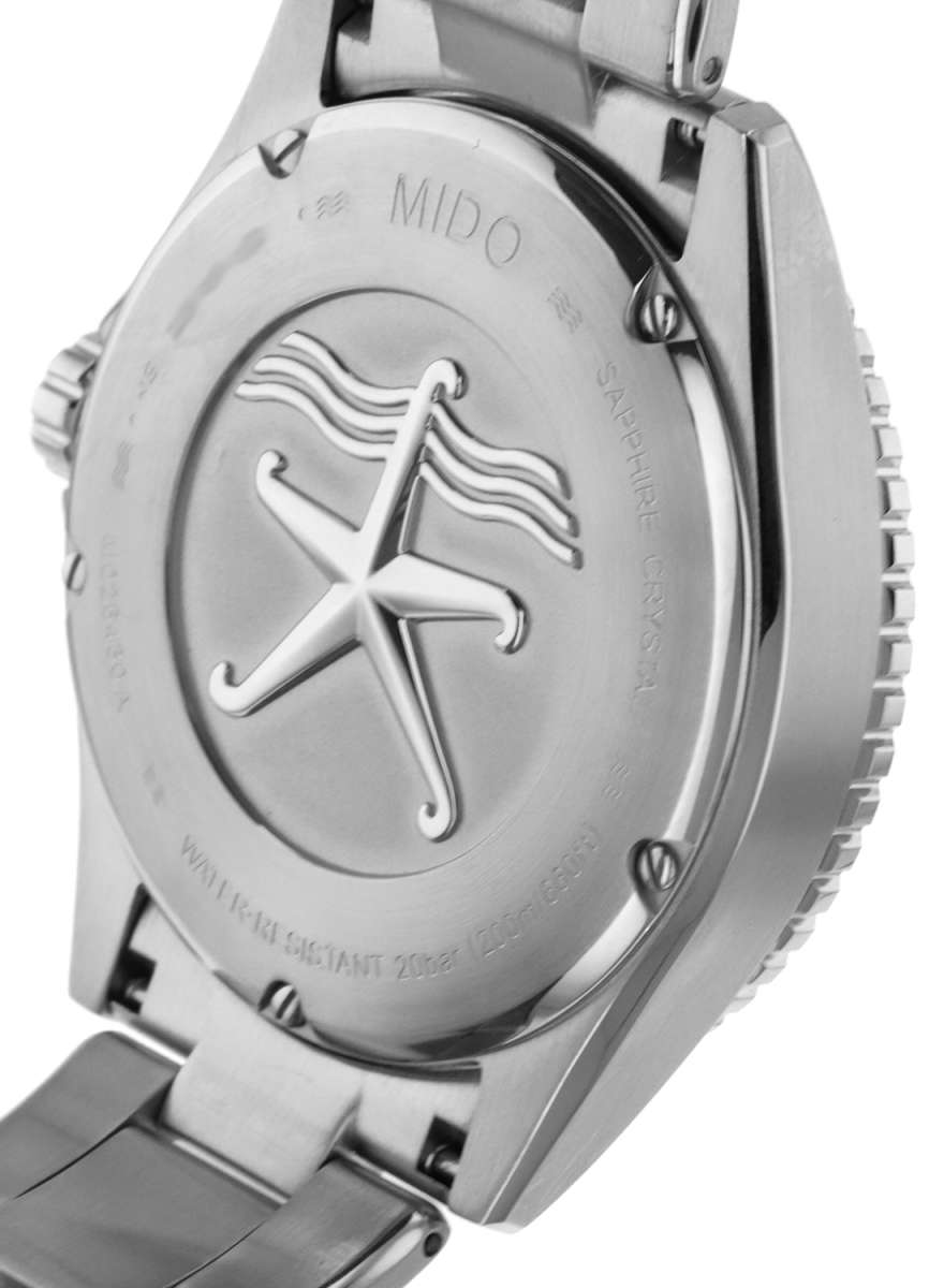 Mido Captain Herren Automatikuhr Grau