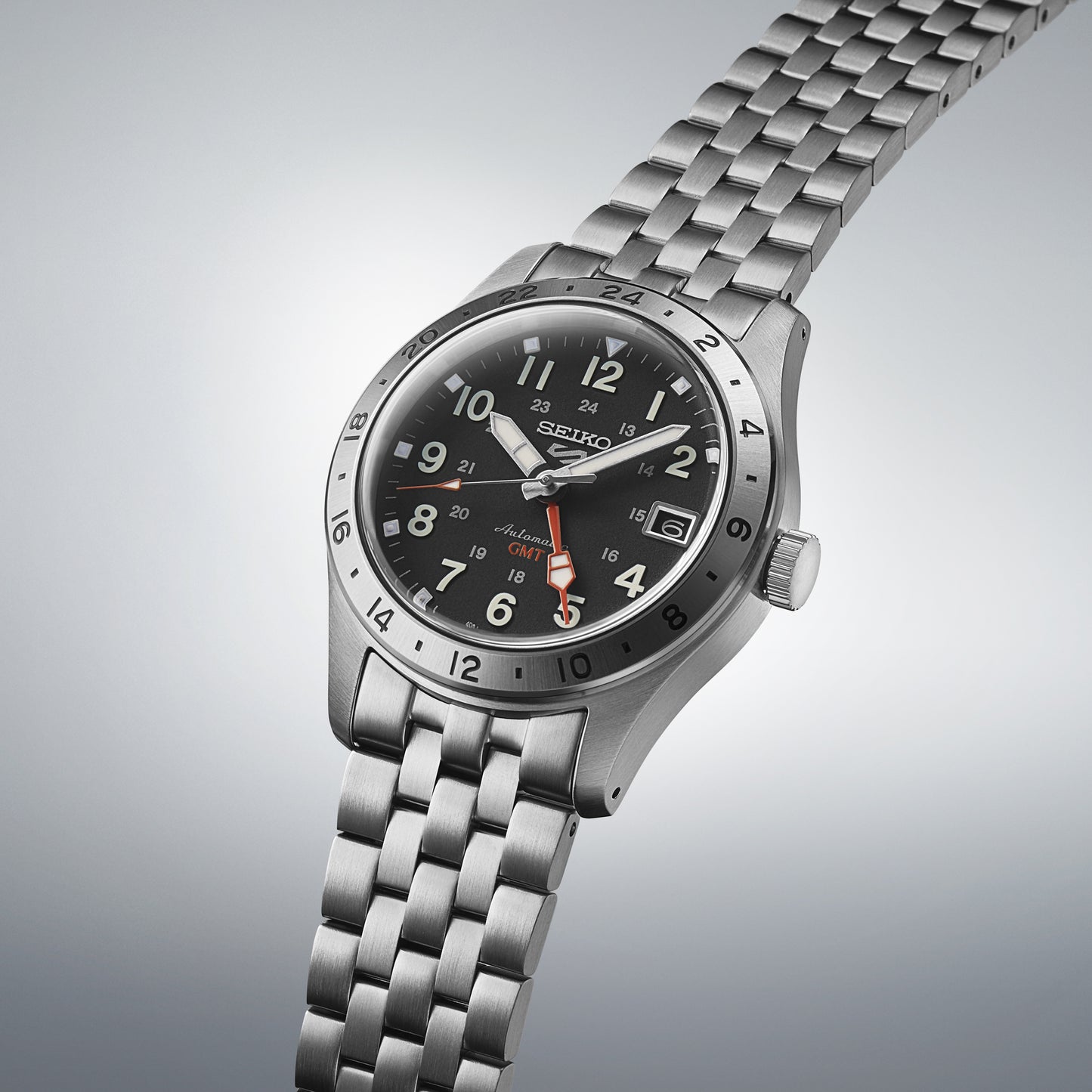 Seiko 5 Sports ‘Field’ ‘Deploy’ Mechanical GMT