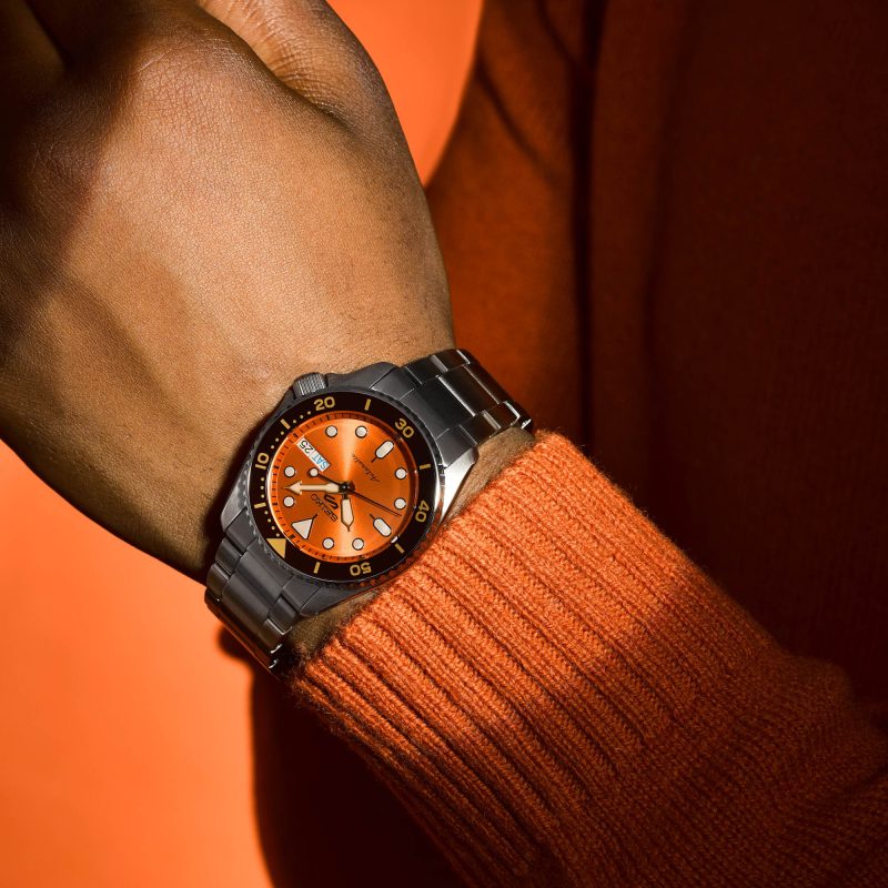 Seiko 5 Sports SKX ‘Midi’ Orange