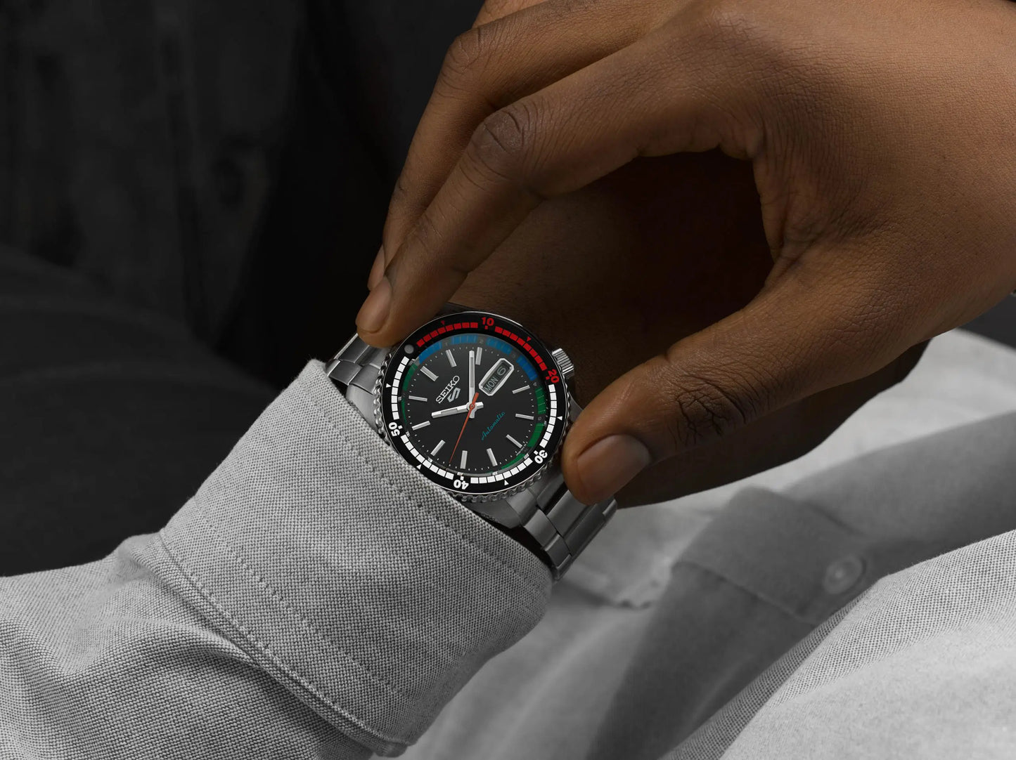 The ‘New Regatta Timer’ Seiko 5 Sports Retro Colour Collection