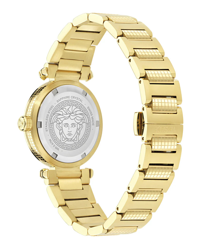 Versace Greek Uhr (schwarz)