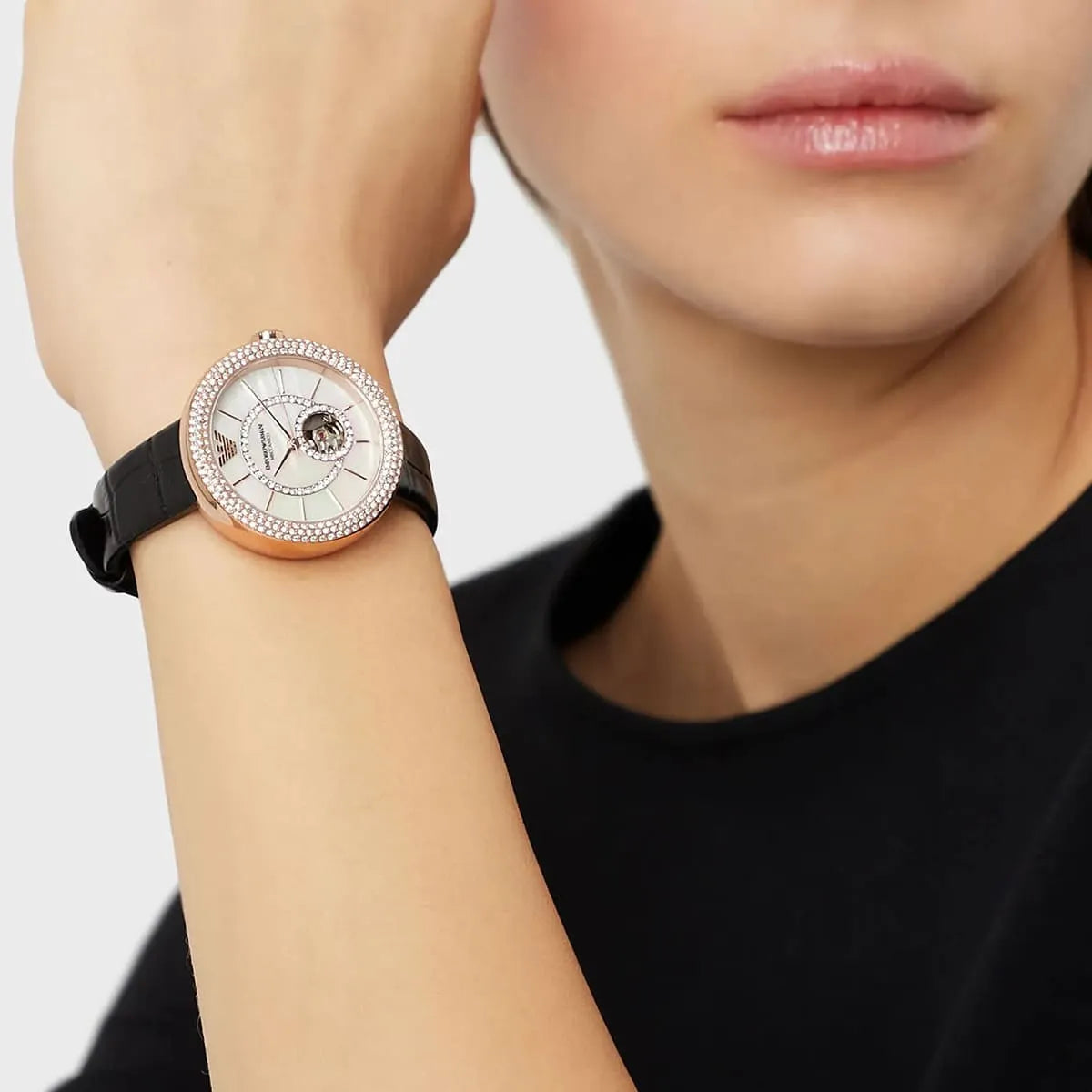 EMPORIO ARMANI MECCANICO Mod. Rosa