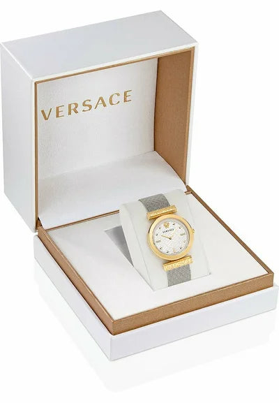 Versace REGALIA - Uhr - Silver and gold