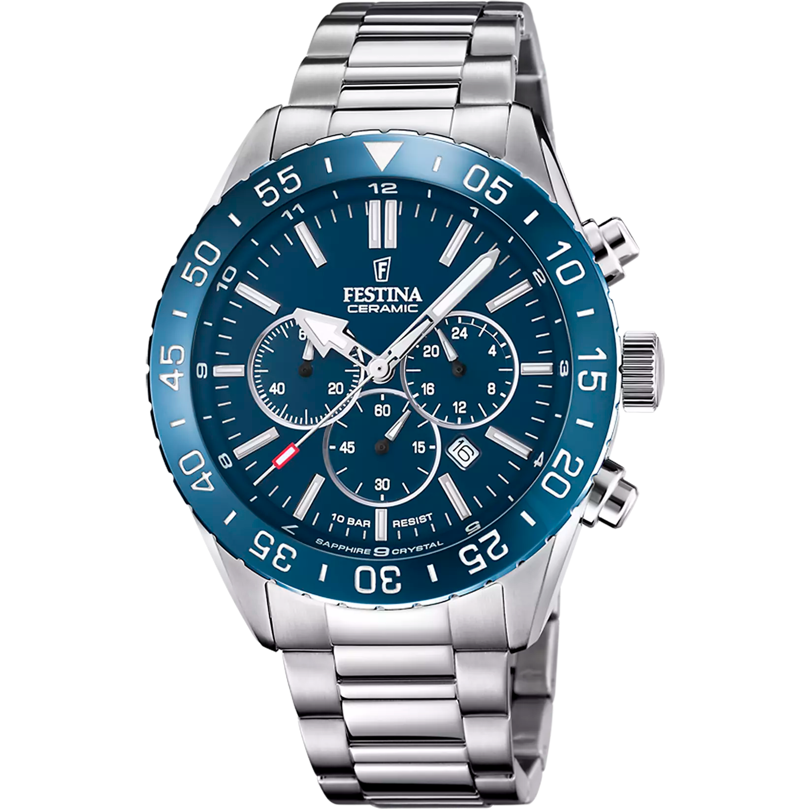 Festina Herren Keramik Uhr Blau– F20575_2, Modische Herrenuhren
