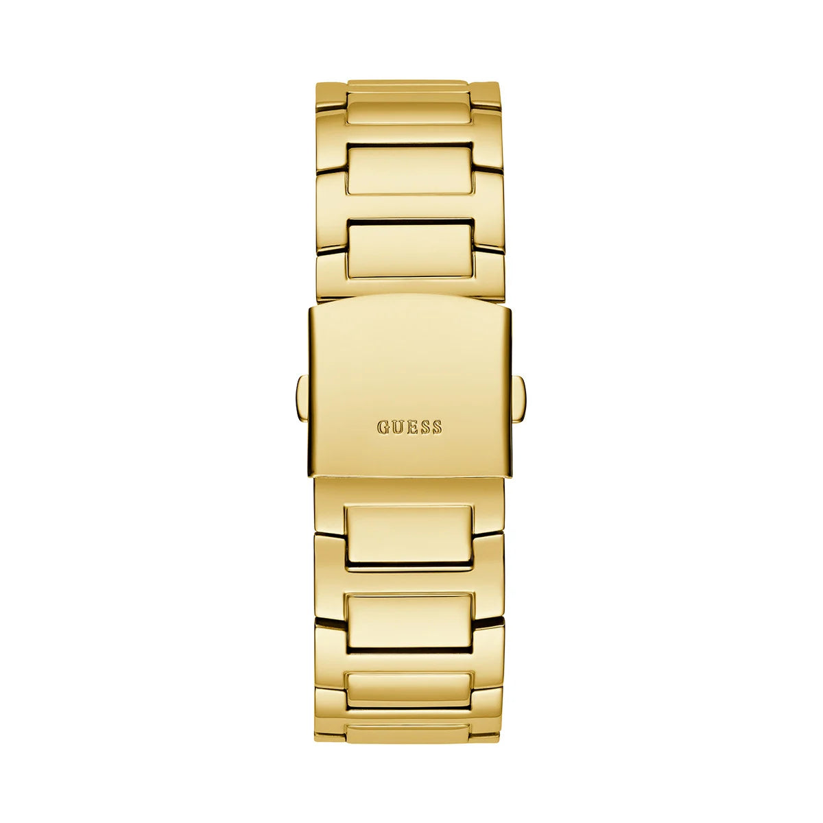 GUESS Mens Gold Tone Multi-function Watch