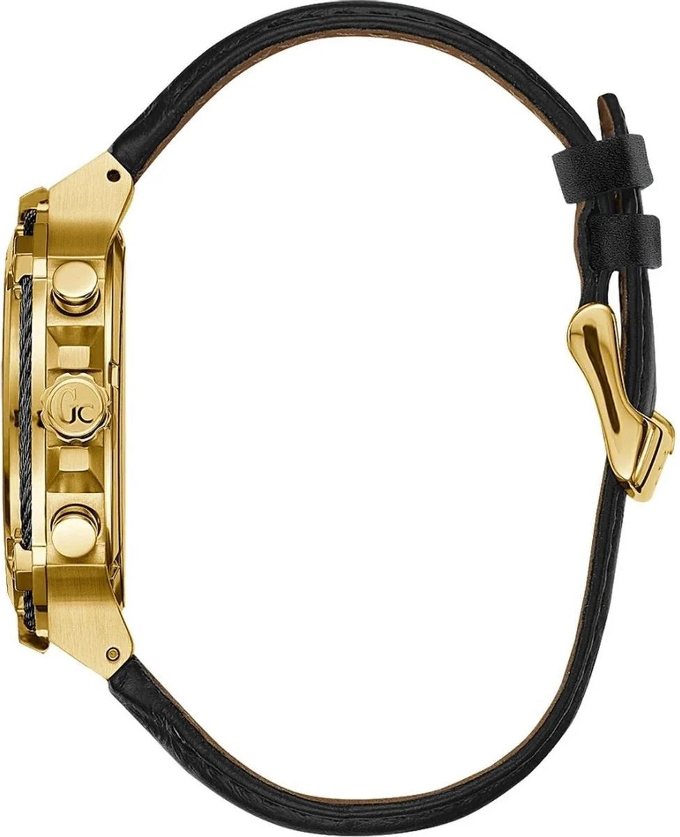 Guess GC Cable Force Herrenuhr Leder