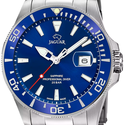 JAGUAR PRO DIVER IN Blau Silber