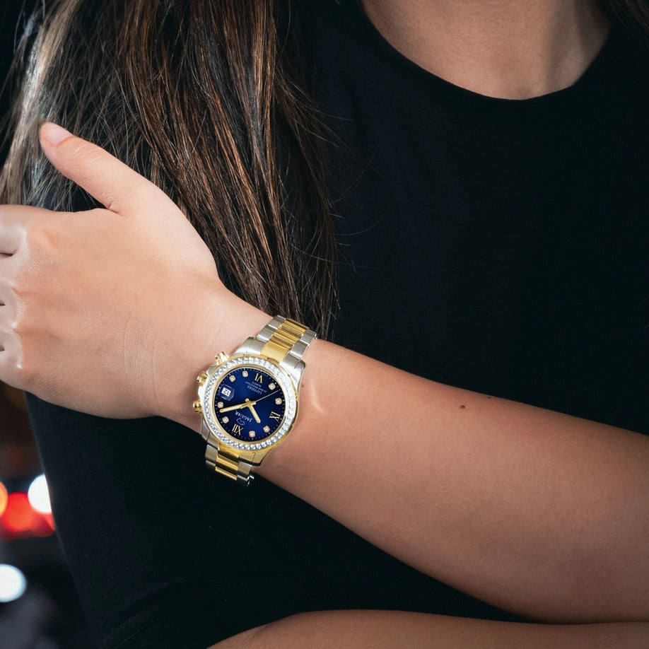 JAGUAR EXECUTIVE DAME IN Blau bicolor