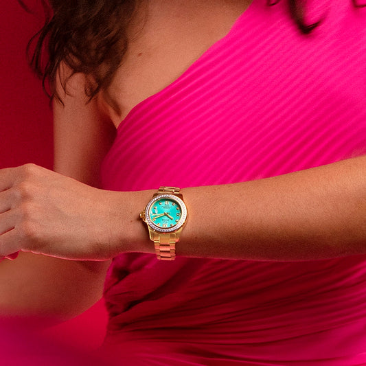 JAGUAR EXECUTIVE DAME IN Blau