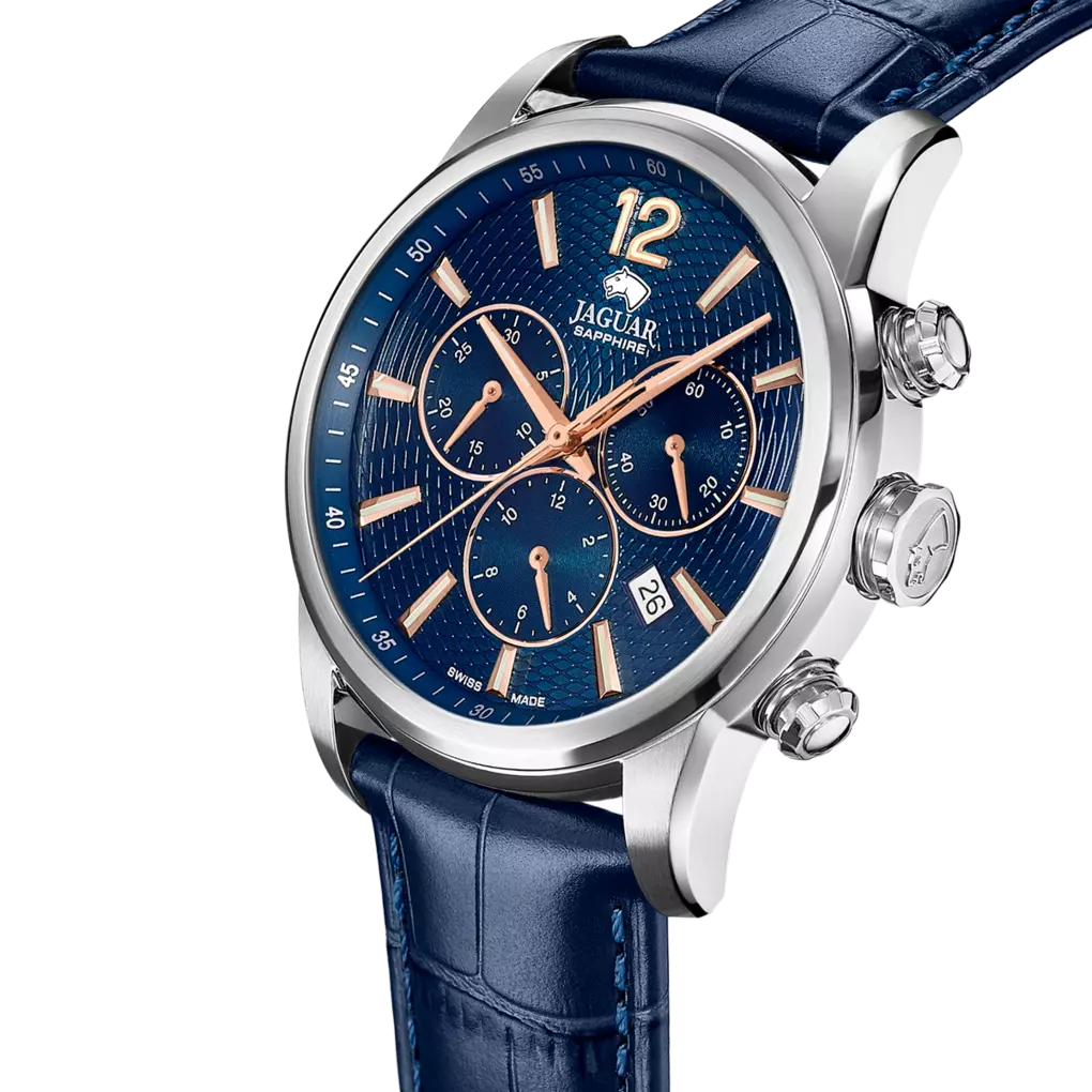 JAGUAR ACAMAR CHRONOGRAPHE Leder