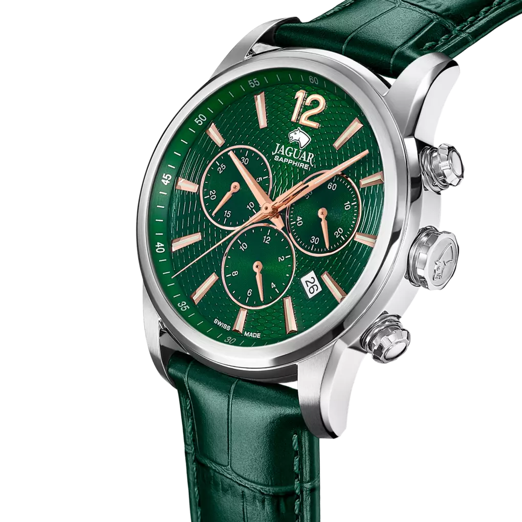 JAGUAR ACAMAR CHRONOGRAPHE Leder