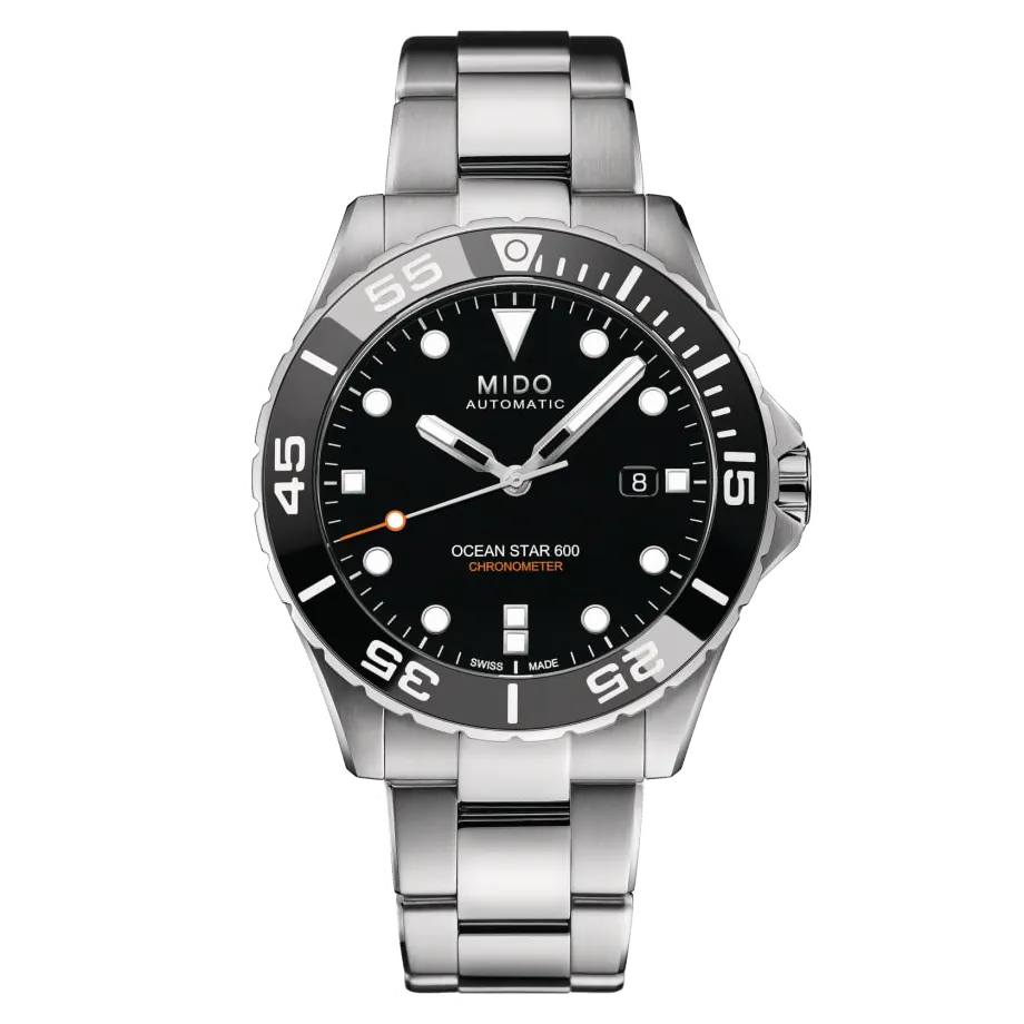 Mido Captain Ocean Star 600 Chronometer Schwarz