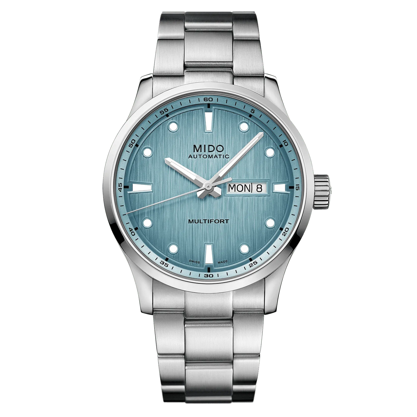 Mido Multifort M Freeze Eisblau Herrenuhr