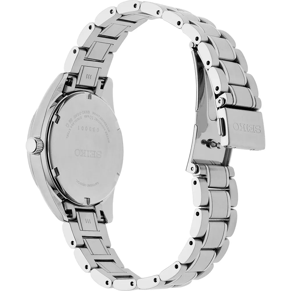 Seiko Conceptual Series Damenuhr Klassik Hellblau