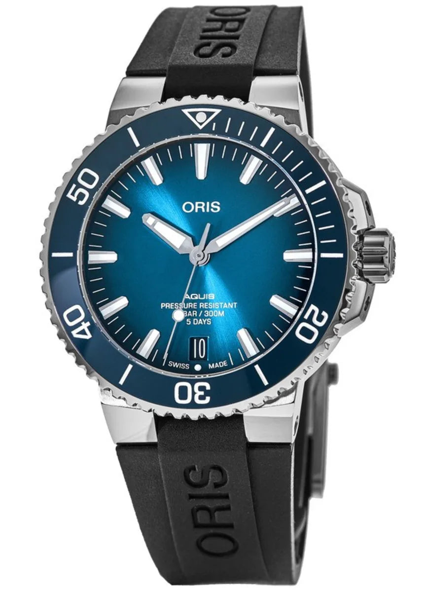 ORIS Aquis Date Calibre 400 (blau)
