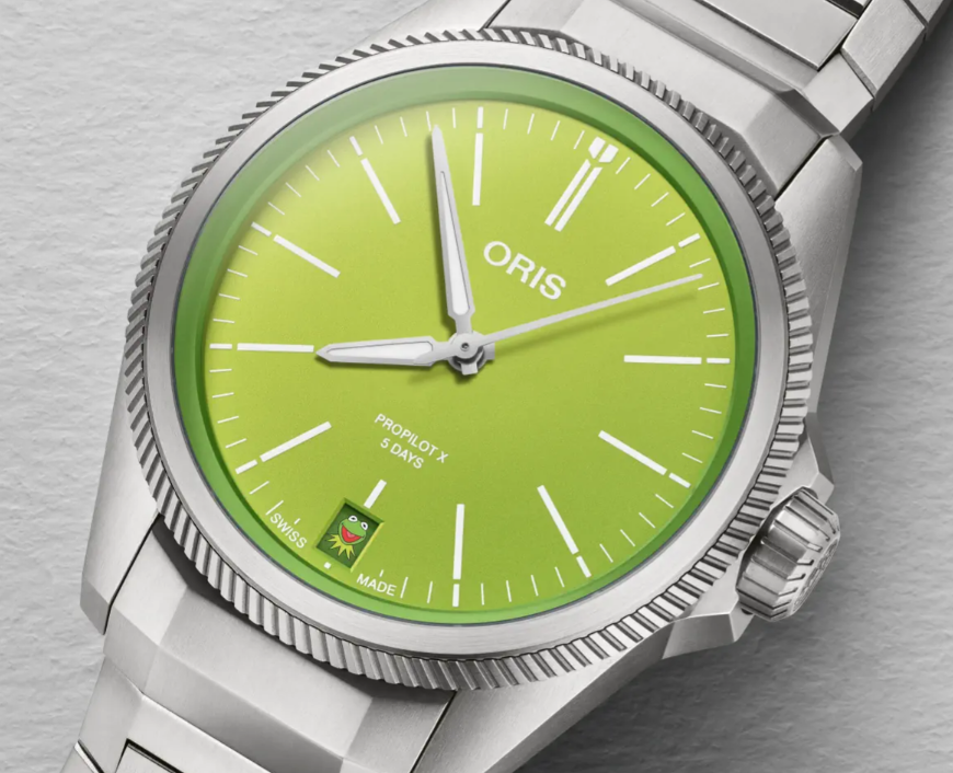 Oris ProPilot X Kermit Edition