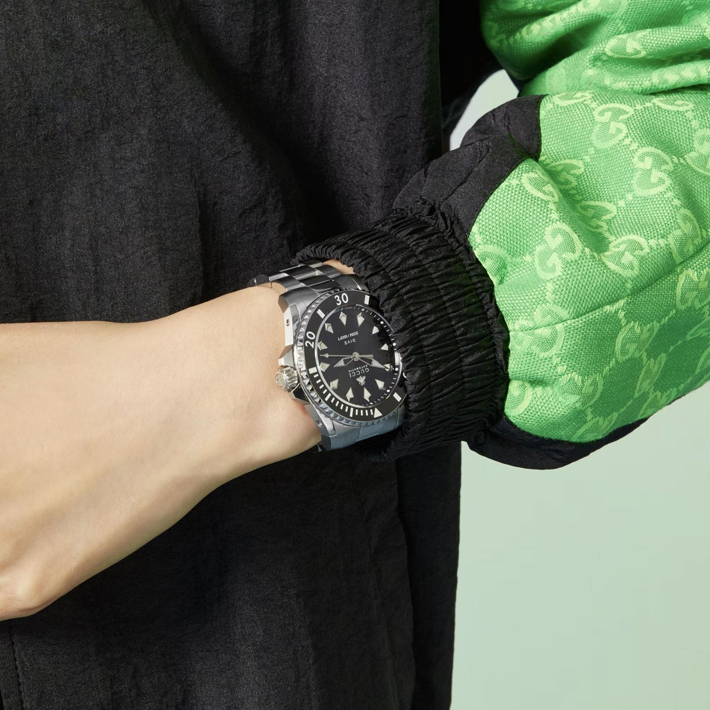 Gucci Dive Edelstahl Automatik 40mm Unisex